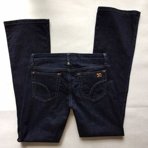 Joe’s Honey dark denim boot cut jeans size 27